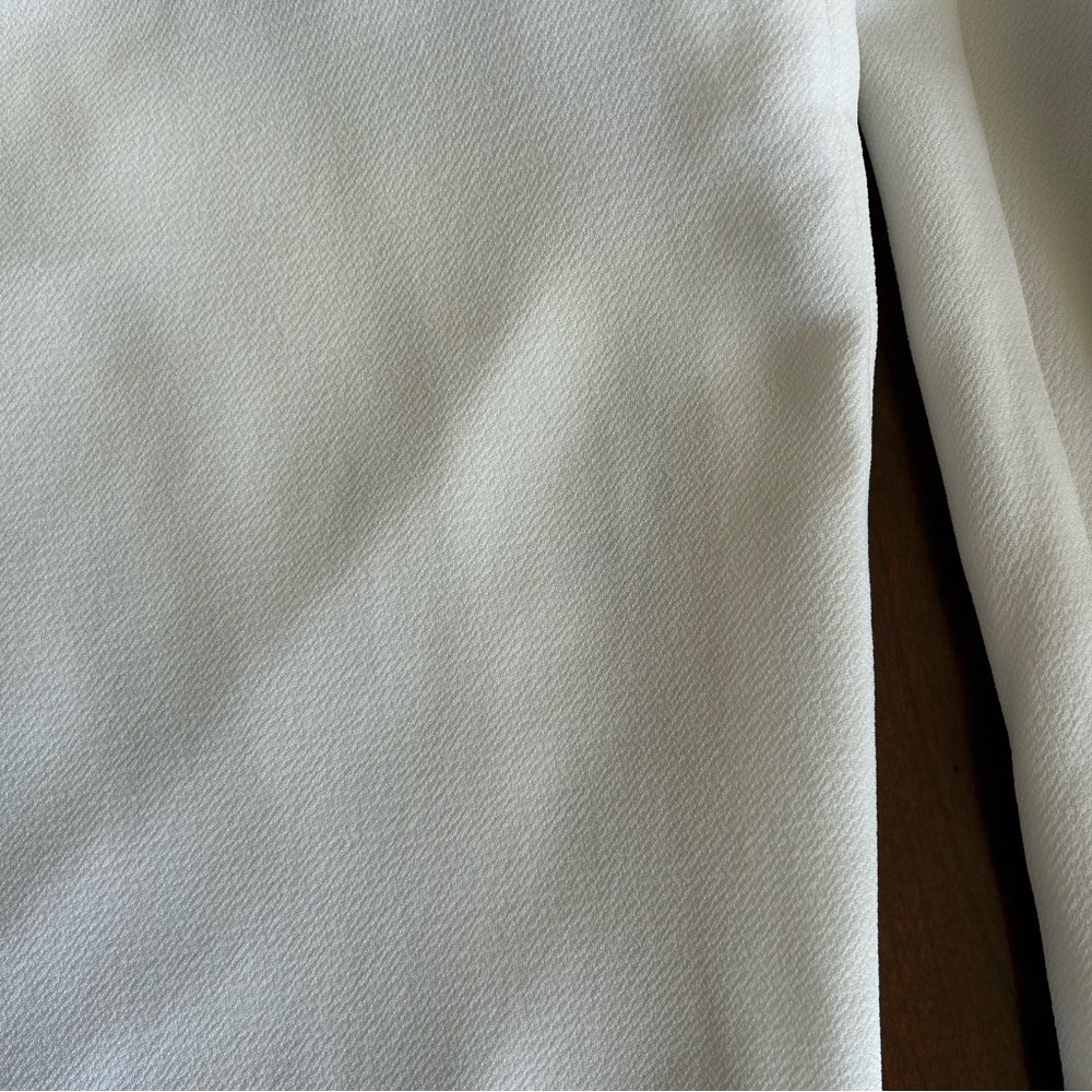 BCBGeneration | Elegant Off-Shoulder White Jumpsuit - Picture 10 of 12